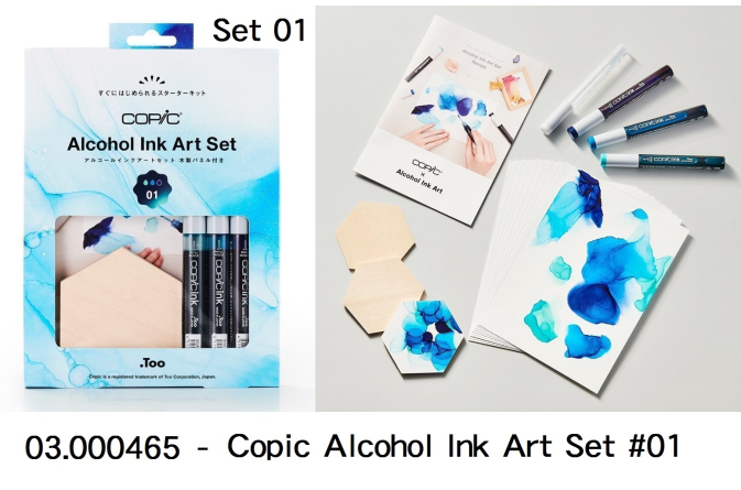 03.000465 _Copic Alcohol Ink Art Set #01