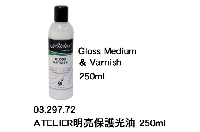 03.297.72 _ATELIER明亮保護光油 250ml