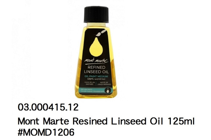 03.000415.12 _蒙瑪特精練亞麻籽油 125ml #MOMD1206