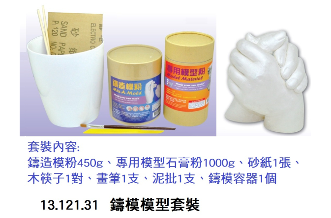 13.121.31 _鑄模模型套裝