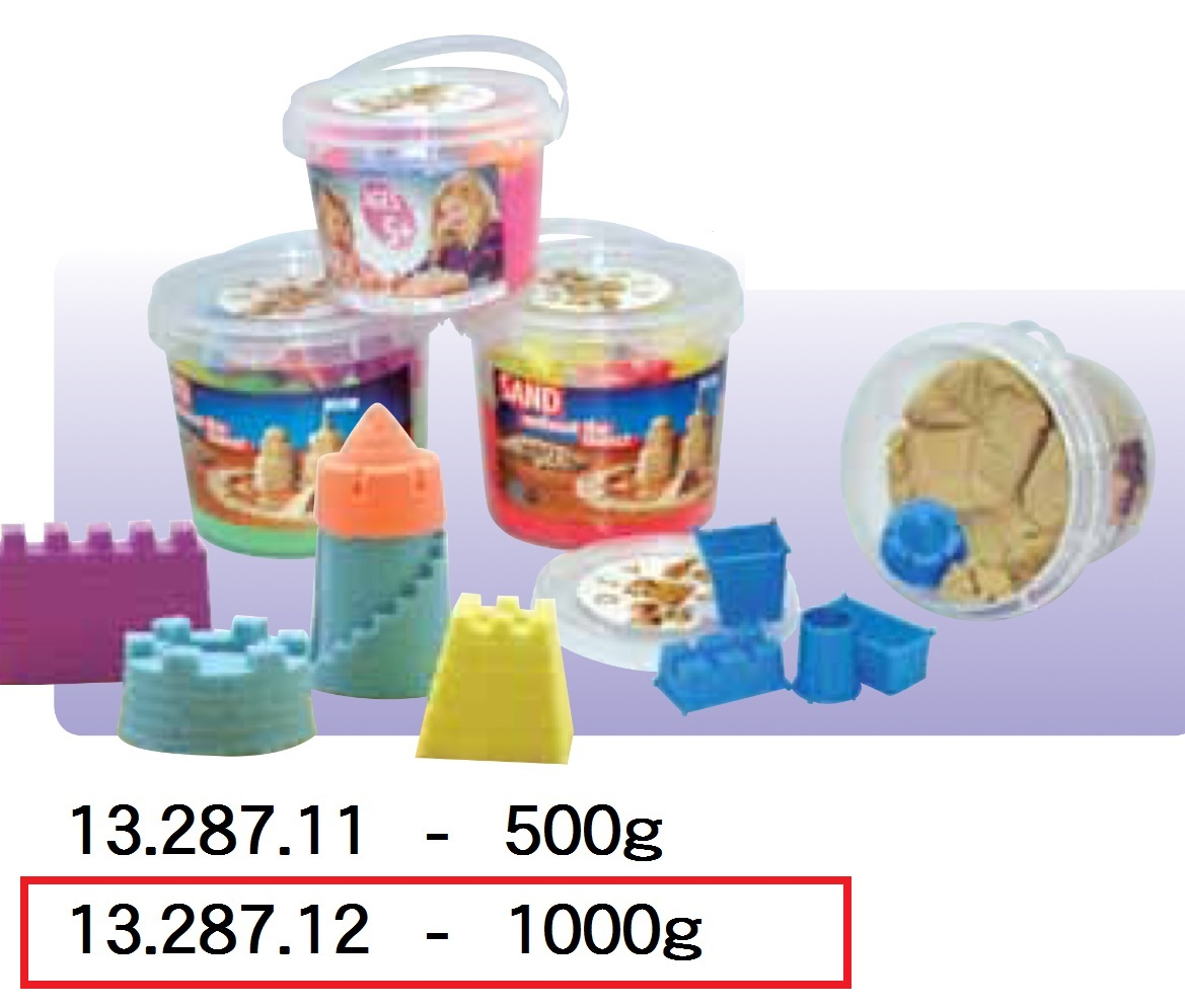 13.287.12 _彩色幼砂黏土1000g
