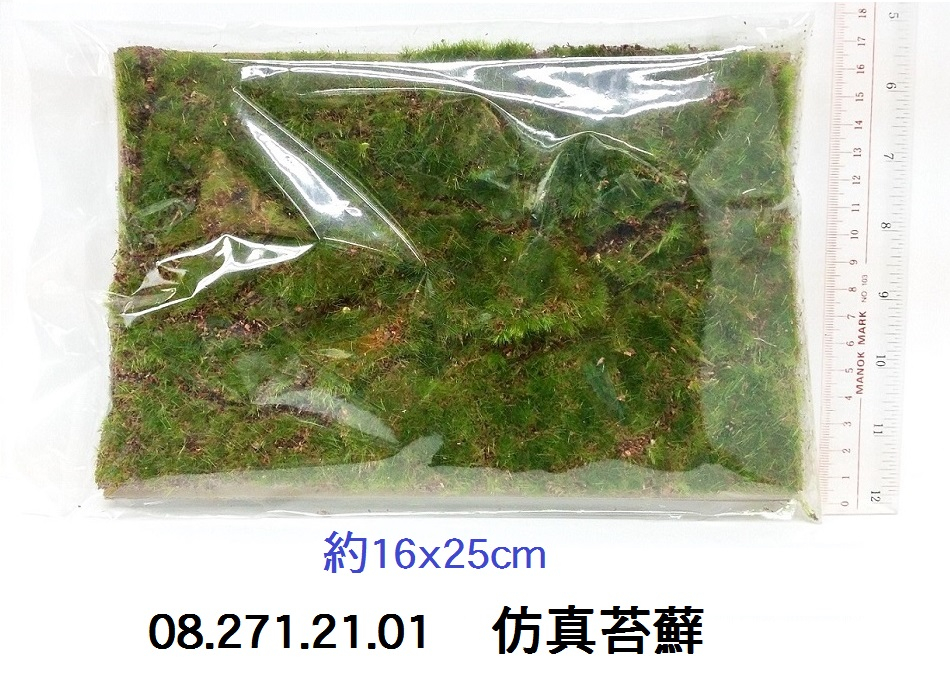 08.271.21.01 _仿真苔蘚16x25cm