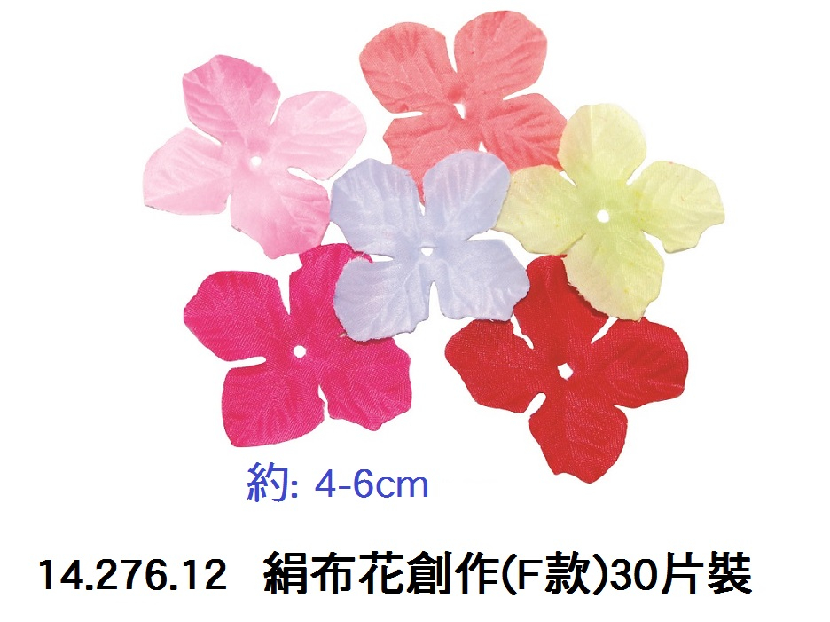 14.276.12 _絹布花創作(F款)30片裝