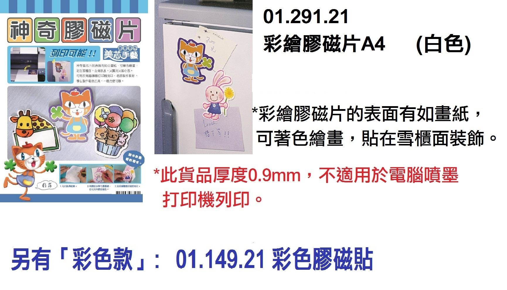 01.291.21 _彩繪膠磁片A4